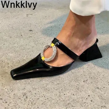 Vysoké podpätky, Topánky ženy 2020 šaty strany papuče flitrami crystal výzdoba Námestia na letné sandále pre girs dráhy čerpadlá