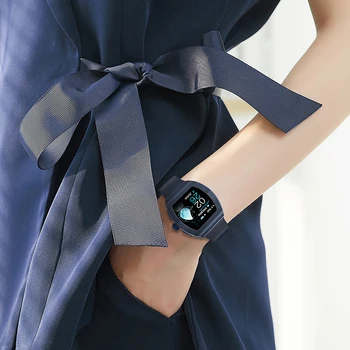 ženy inteligentné hodinky športové dámske hodinky vodotesné IP68 Srdcovej frekvencie, krvného tlaku Dievčatá smartwatch pre apple samsung huawei