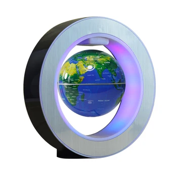 LED Mapa Sveta Novinka Magnetická Levitácia Plávajúce Sveta Geografia Tellurion Vtip Anti-Gravitačné Creative