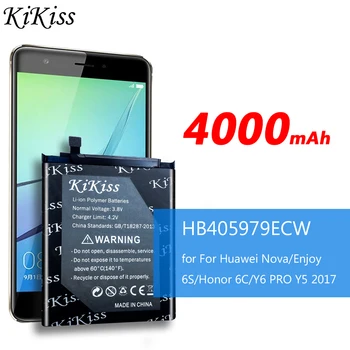 Pôvodné KiKiss HB405979ECW Batériu Pre Huawei Nova / Česť 6A / Česť 8A / Vychutnať 6S / Česť 6C / Y5 2017/ P9 Lite Mini Batéria