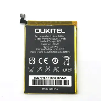 QCKBST Pôvodné 4100mAh batérie a oprava nástrojov Pre Oukitel K4000 Plus Mobilný Telefón Batterie Na sklade