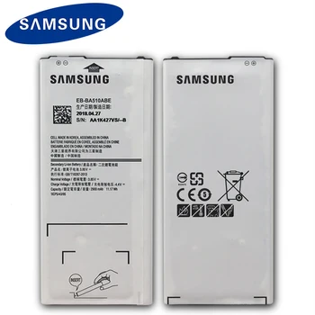 Samsung Originálne Batéria Telefónu EB-BA510ABE Pre Samsung Galaxy A5 2016 A510 A510F A5100 A510M A510FD A510K A510S 2900mAh