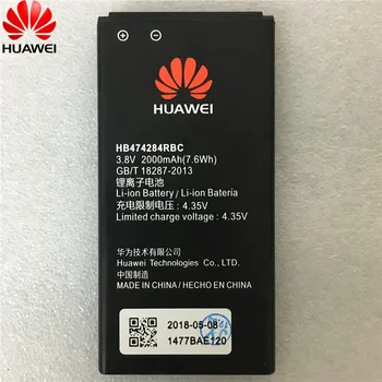 3.8 V 2000mAh HB474284RBC Pre Huawei Honor 3C Lite C8816 C8816D G521 G615 G601 G620 Y635 Y523 Y625-U32 Y625 Y625-U51 Batérie