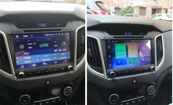 Android 10.0 auto dvd gps multimediálny prehrávač Pre hyundai creta ix25 auta gps navi BT audio prehrávač, autorádio magnetofón vedúci jednotky