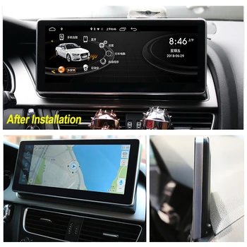 Android 9.0 4+64 G Auto Multimediálny Prehrávač Pre AUDI A5 B8, 8T 2008~2016 RMC Displej Rádio GPS Navigácie HD Dotyková Obrazovka
