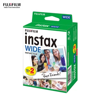 Fujifilm Instax 20/40/60/80/100 Listy Film ŠIROKÝ Fotoaparát Okamžité Film Photo Papier pre Fujifilm Instax WIDE300 Biela/Farebná