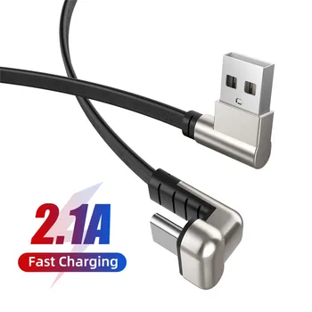 180 Stupeň USB C kábel Módny Vzor Typ C nabíjací Kábel Mobilný Telefón, Dátový Kábel pre Samsung S8 S9 S10 Xiao Redmi Poznámka 8 Pro