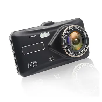 2.5 D 4 Palcový IPS Citlivý Dotykový Displej s rozlíšením 1080P Full HD Auto DVR Dashcam 170 Stupeň Cyklu Nahrávania Fotoaparátu Auto Dashcam Registrator