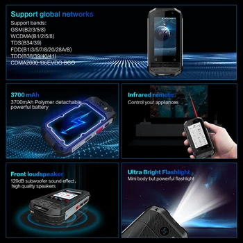 2020 DOBYTIE F2 Mini Vodotesný IP68 NFC Robustný Mobilný Telefón galaxy Odtlačkov prstov Android Lacný Mobilný telefón, Mobil, Smartphone