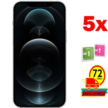 5x tvrdeného skla chrániče pre Apple Iphone 12 Pro Generica non-celý displej LCD sklo-GMOBILS