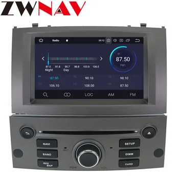 Android 9 GPS Navigácia, autorádio Prehrávač Pre Peugeot 407 2004 2005 2006 2007 2008 2009 2010 Radio Head Unit Multimediálny Prehrávač