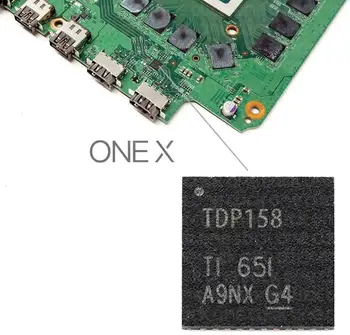 HDMI IC Ovládací Čip Retimer TDP158 Opravy Dielov pre Xbox One X Konzoly Príslušenstvo