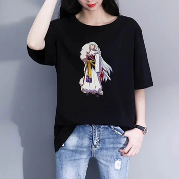 Inuyasha Sesshomaru 2020 Letné Módy Ženy Oblečenie Tričká Topy Grafické Ženy Dámy T-Shirt Tumblr Zábavné Tričká