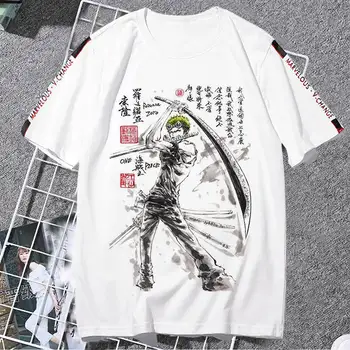 Jeden Kus Krátky Rukáv T-shirt Muž 2020 Nové Letné kórejský Trend Polovičný Rukáv T-shirt Anime Periférne Hip Hop T-shirt Oblečenie