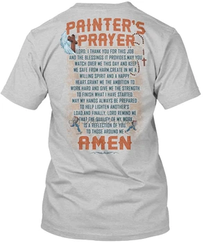 Muži tričko Maliar Modlitba tshirts Ženy t-shirt