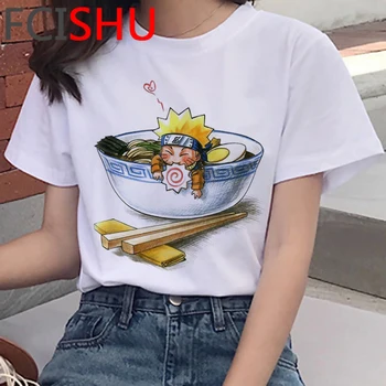 Naruto T Shirt Akatsuki Harajuku Legrační Karikatúra Ženy Japonské Anime T-shirt Sasuke Ullzang Grafické Tričko 90. rokoch Top Tees Žena
