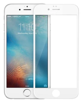 Ochranné sklo pre iPhone 6 Plus 10D Biela techpak
