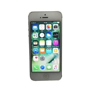 Odomknutý iphone 5 Mobilnom telefóne Použité Pôvodné s IOS Systém Apple iphone 5 Mobil Black / White 16GB/32GB/64GB Smartphone