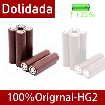 Originálne 18650 batérie HG2 3000 mAh 3.6 V, nabíjateľná batéria pre LG HG2 18650 lítiová batéria 3000 mAh