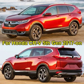 Pre Honda CR-V CRV 5. Gen 2017 2018 2019 Dverný Zámok Krytu Rameno Checker Zátka Pracky Prípade Veko Stráže Dekorácie autopríslušenstvo