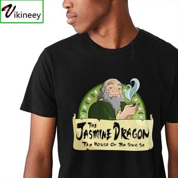 Pre Mužov T-shirt On Jasmine Dragon Tea House Avatar Posledný Airbender Veľký Voľný čas Crewneck Harajuku Streetwear Tee Tričko