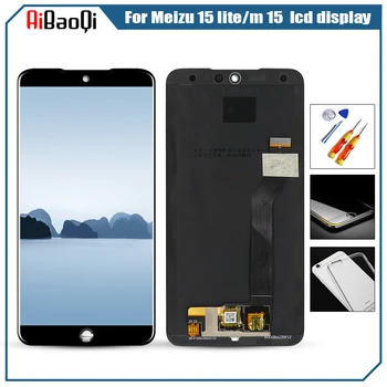 Pre Originálne MEIZU M15 LCD displej+ Dotykový displej digitalizátorom. pre Meizu 15 lite M871H lcd displej