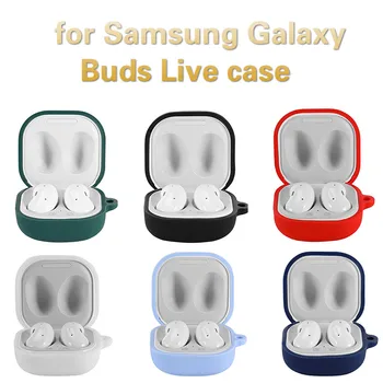 Pre Samsung Galaxy Puky Live Silikónové puzdro Nové rozdelenie Puky Live Bezdrôtový Headset Shockproof Mäkké Ochranné Slúchadlá Cove Shell