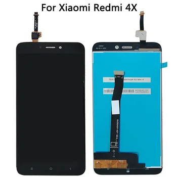 Pre Xiao Redmi 4X Displej S dotykovou Obrazovkou Panel Pre Redmi 4X Dotykového Snímača Sklo Digitalizátorom. Panel Montáž Náhradné