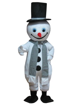 Vianočné kostýmy cosplay halloween, vianočné snehuliak maskot dospelých, kostým vianoce biele vďakyvzdania tému