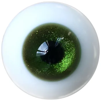[wamami] Et16# 10 mm Bling Tmavo Zelená SD DZ DOD BJD Dollfie Sklenené Oči Oblečenie