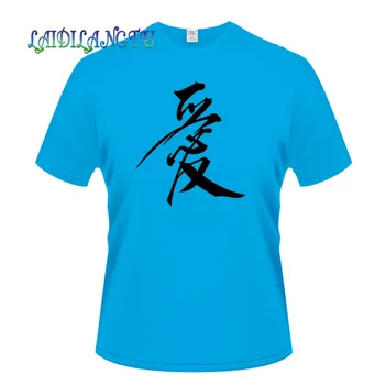 Značka T-shirt Čínskej Kaligrafie 