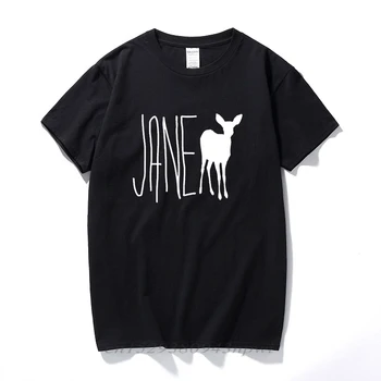 Život Je Čudné, Že Jane Doe Sivozelená Charakter Bavlna T-Shirt T Shirt Pre Mužov, O-Krku Fitness Tričko Hip Hop Značku Oblečenia Pre Teenager