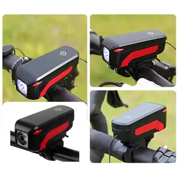 Cyklistické Svetlo v Noci na Koni Silné Svetlo S Horn Môže Byť Pripojený K USB Nabíjanie Vodotesný, Baterka Jazdecké Vybavenie