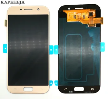 Super AMOLED Displej Pre Samsung Galaxy A5 2017 A520 A520F LCD Displej Dotykový Displej Digitalizátorom. Montáž