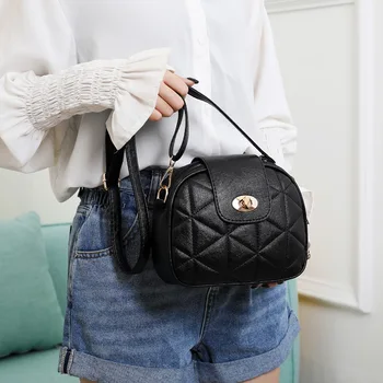 YBYT nové pruhované crossbody tašky pre ženy Multi-layer vrecku žena taška cez rameno PU kožené luxusné kabelky ženy tašky dizajnér