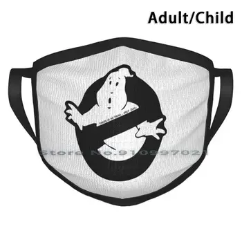 Ghostbusters Umývateľný Opakovane Úst Tvár Masku S Filtrom Pre Dieťa Dospelých Duch Duchovia Ghostbusters