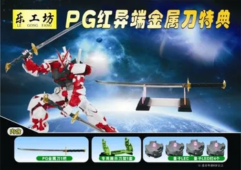 KOMICKÉ KLUB DABAN Gundam Model PG 1/60 Červená kacírstvo SEED DESTINY Samostatne assambled robot kovové meč toboganmi Hračky Pre Chlapcov