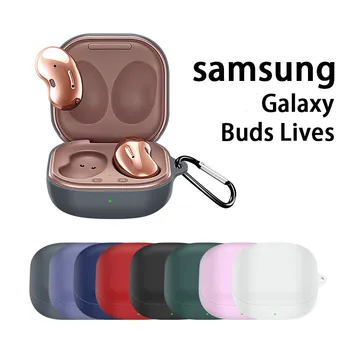 Silikónová Slúchadlá do uší obal pre Samsung Galaxy Puky Live Bezdrôtový Headset Shockproof Mäkké Ochranné Slúchadlá Kryt Plášťa