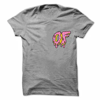 Odd Budúcnosti Odkvapkávanie Prsia Logo Šišku T-tričko Unisex Wolf Gang Tyler Bavlnené Tričko viac farieb