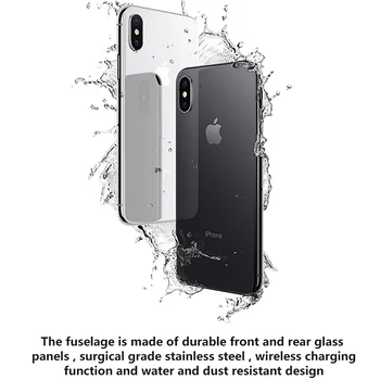 Apple iPhone X Použité Pôvodné Smartphone Odomknúť Tvár ID LTE 5.8 palcový Mobilný Telefón Hexa Core IOS 3+64/ 256 GB 12.0 MP mobilný telefón