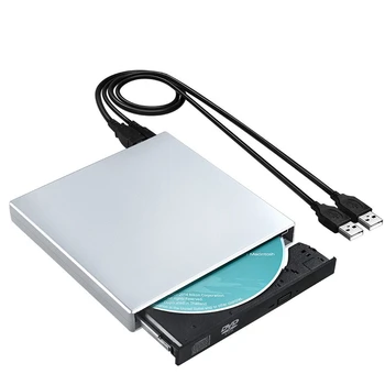 USB 2.0, DVD-ROM, CD RW, CD-ROM prehrávač, Externý DVD Optická Jednotka Prenosný Rekordér pre Macbook Prenosný Počítač pc Windows 7/8